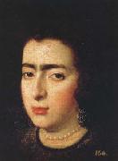 Portrait d'une dame (df02) Diego Velazquez